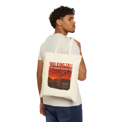 Cotton Canvas Tote Bag No Known Destination CD