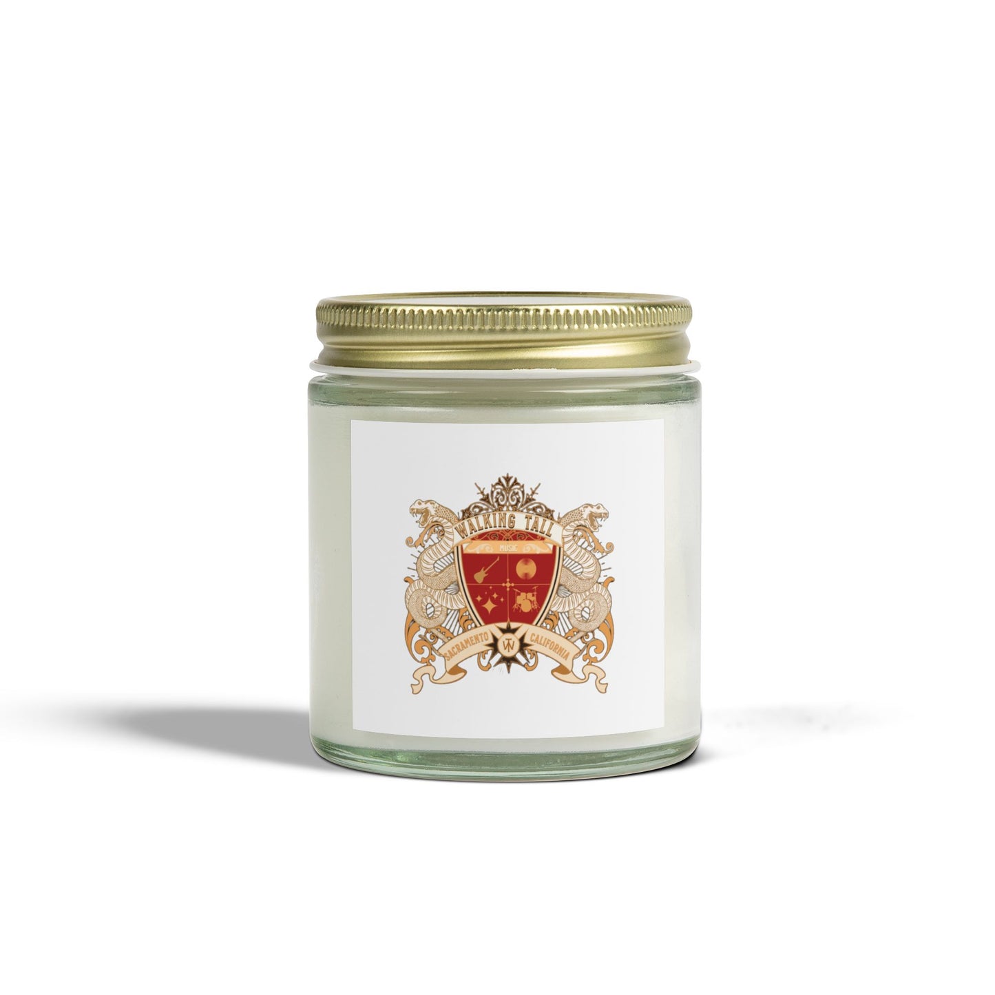 Scented Candles, Coconut Apricot Wax (4oz, 9oz)