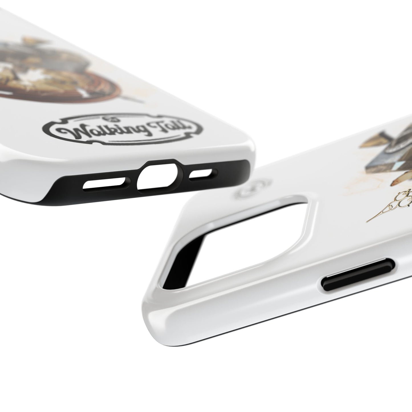 Walking Tall Tough Phone Case - Impact Resistant Design