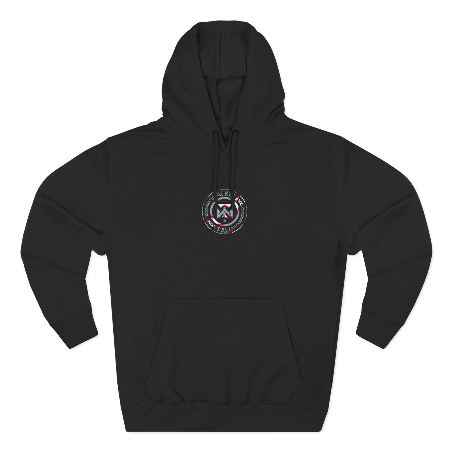 Fleece Hoodie with Walking Tall Logo