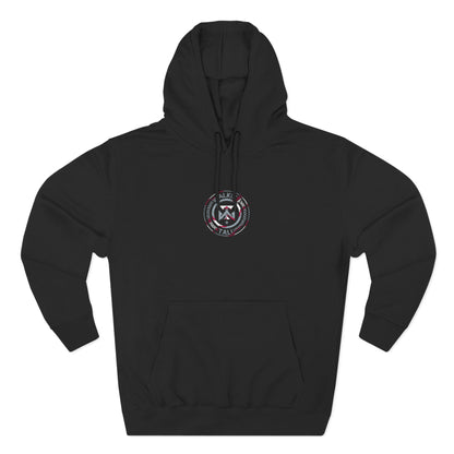 Fleece Hoodie with Walking Tall Logo