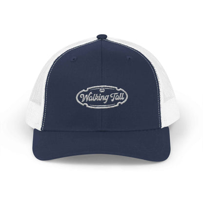 Walking Tall - Snapback Trucker Cap Oval Logo