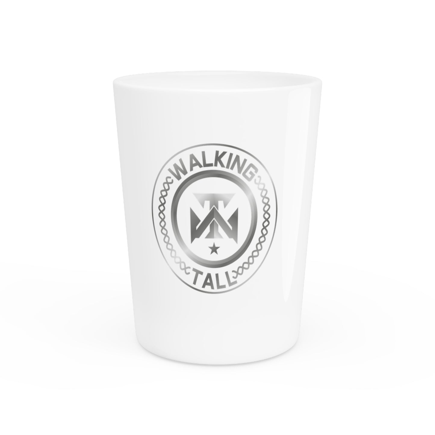 Walking Tall Shot Glass