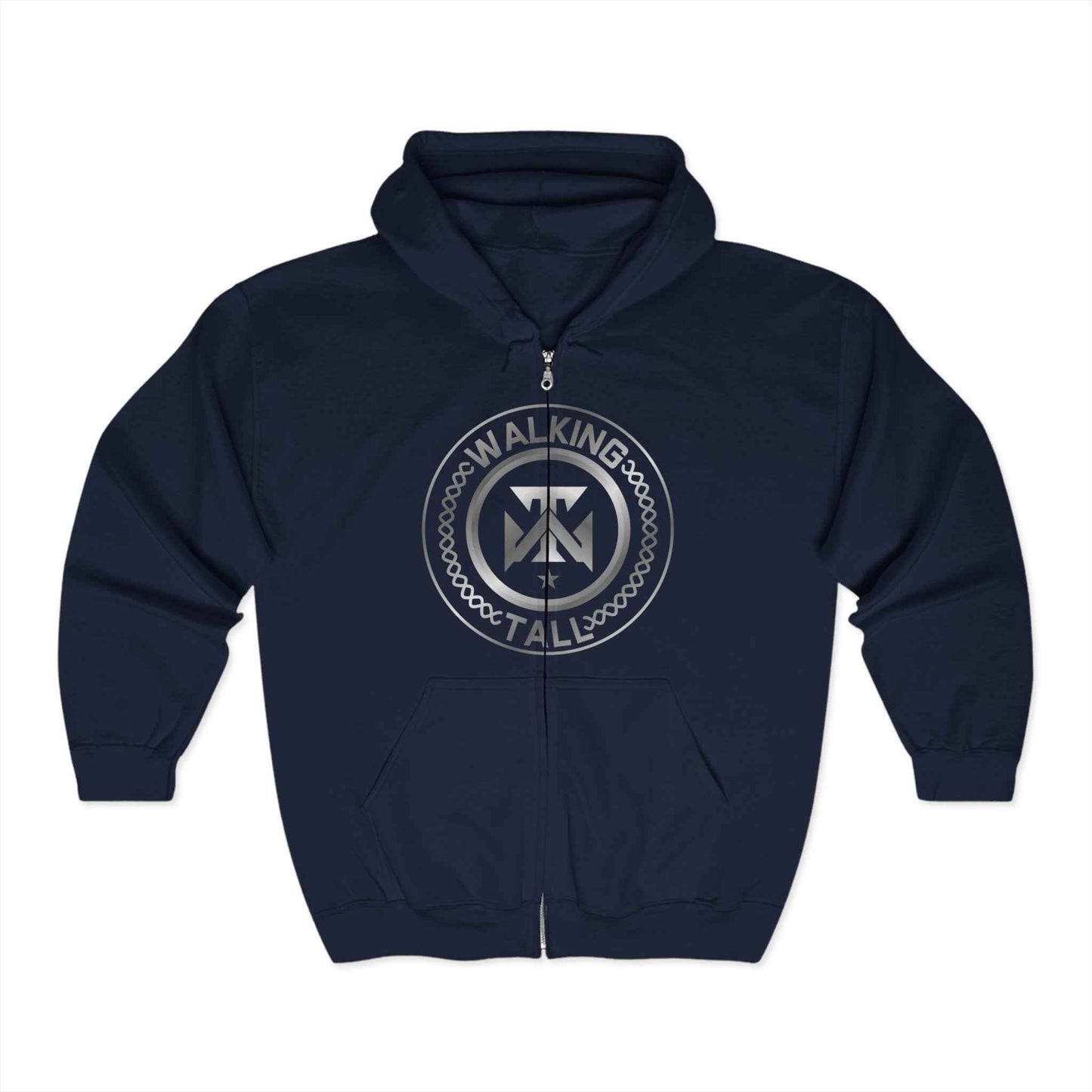 Walking Tall Unisex Heavy Blend™ Full Zip Hooded Sweatshirt