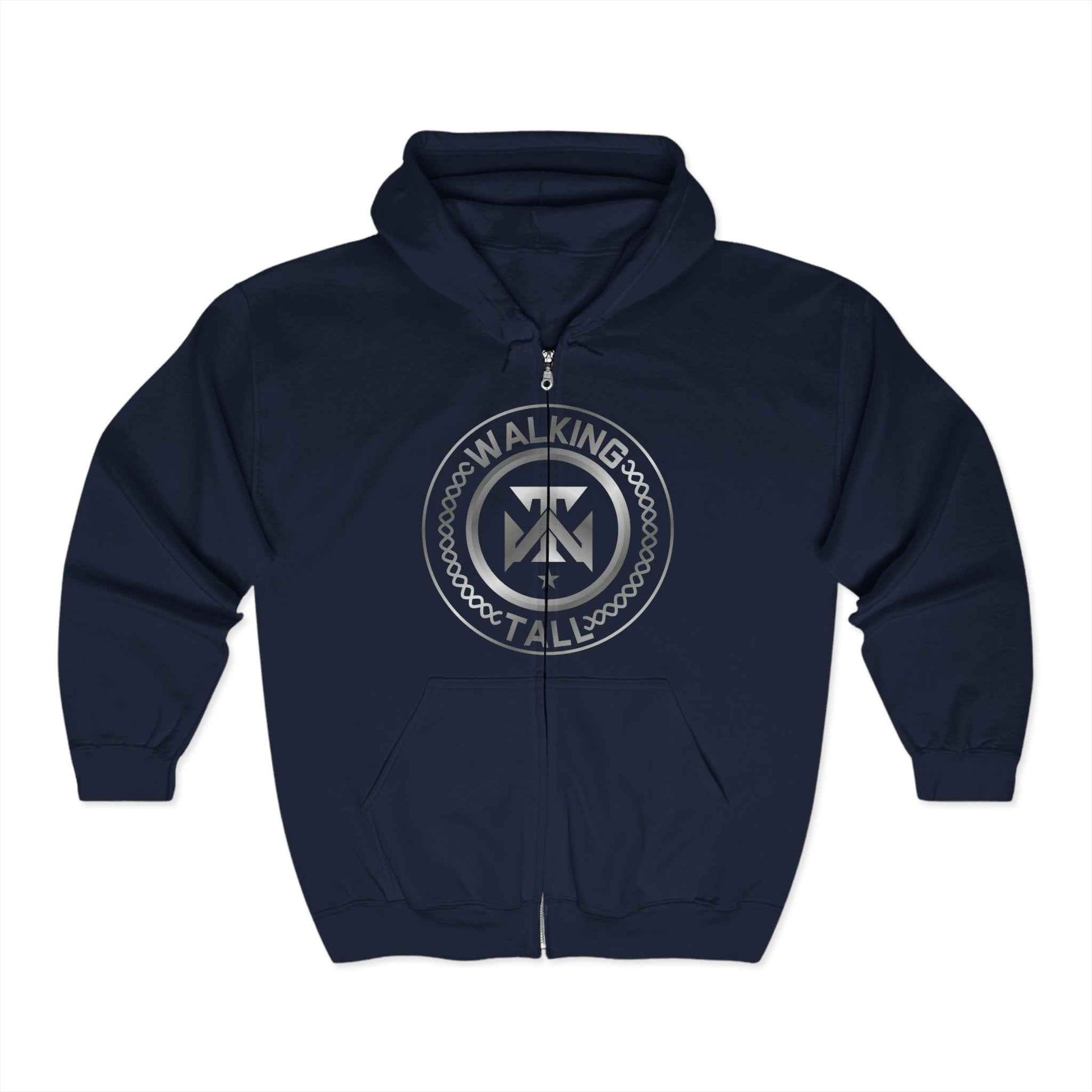 Walking Tall Unisex Heavy Blend™ Full Zip Hooded Sweatshirt