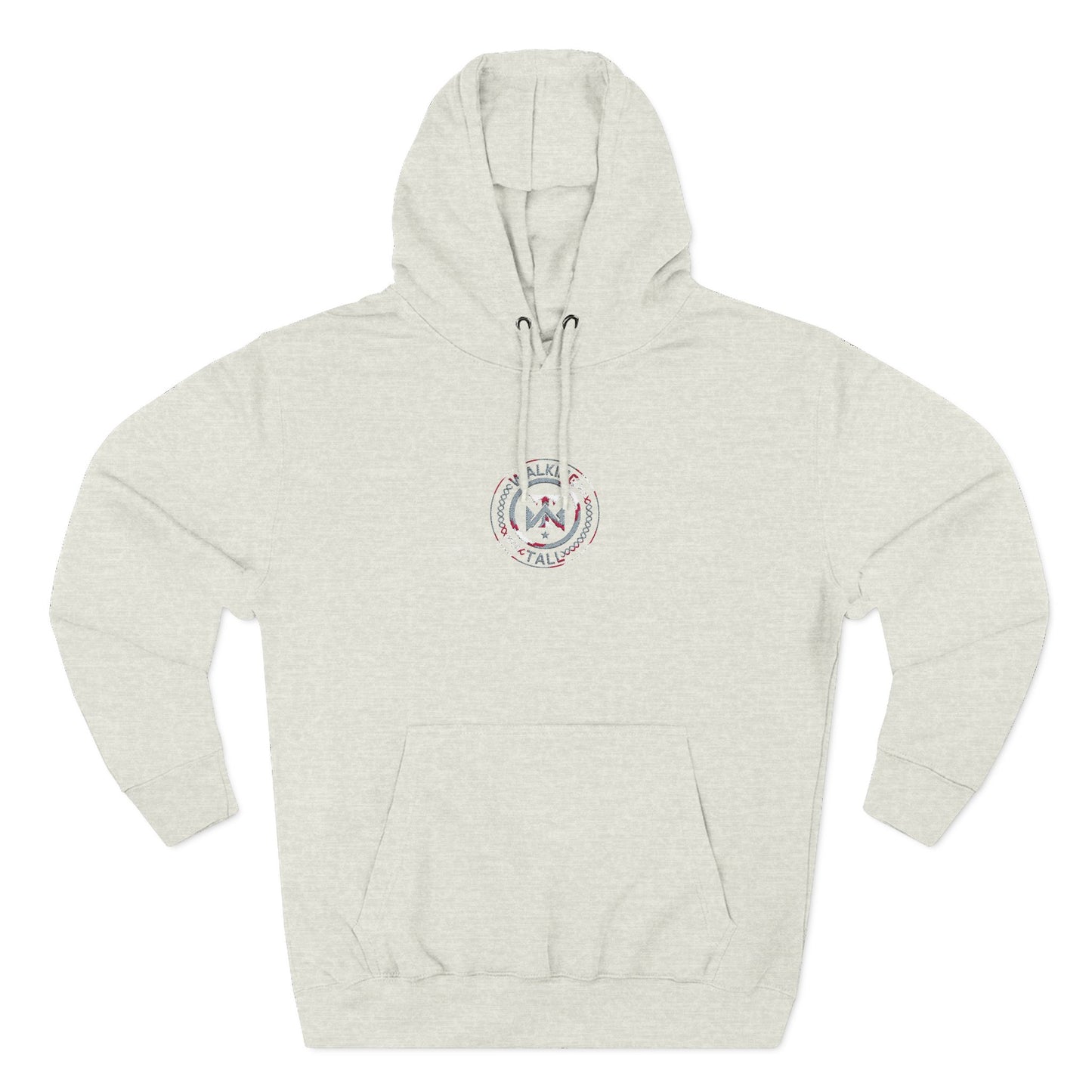 Fleece Hoodie with Walking Tall Logo