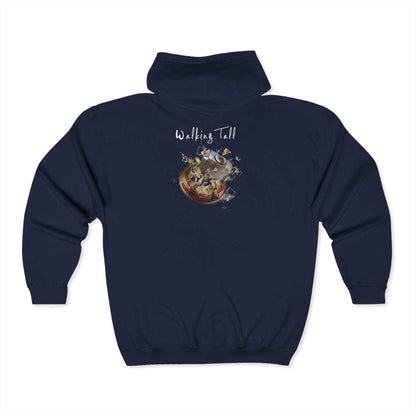 Walking Tall Unisex Heavy Blend™ Full Zip Hooded Sweatshirt