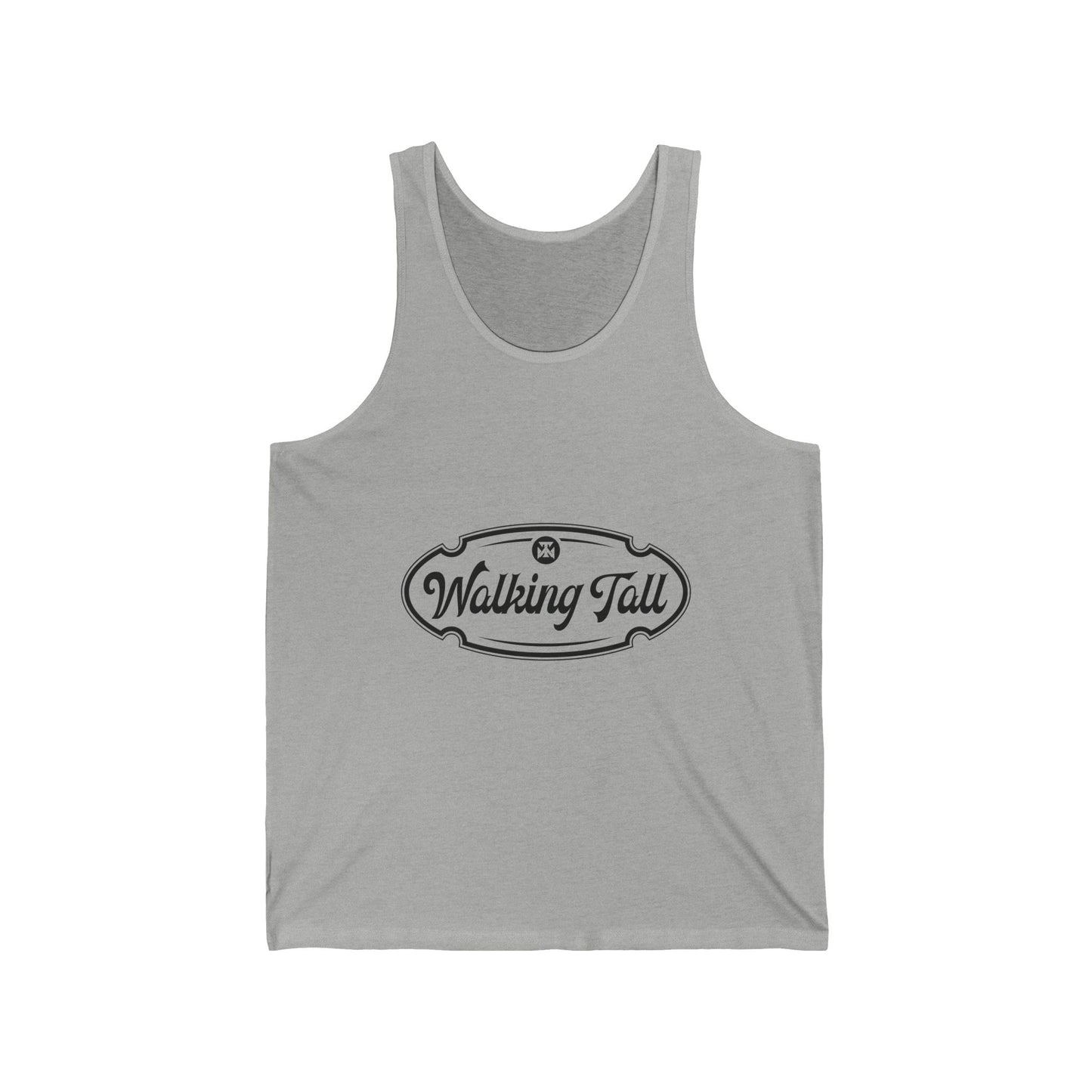 Walking Tall Unisex Jersey Tank