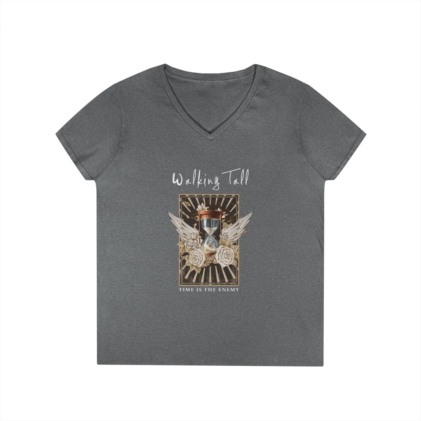 Walking Tall V-Neck T-Shirt