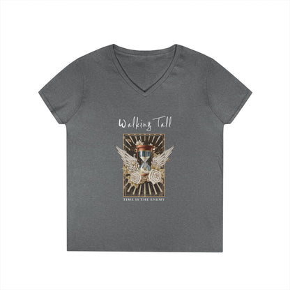 Walking Tall V-Neck T-Shirt
