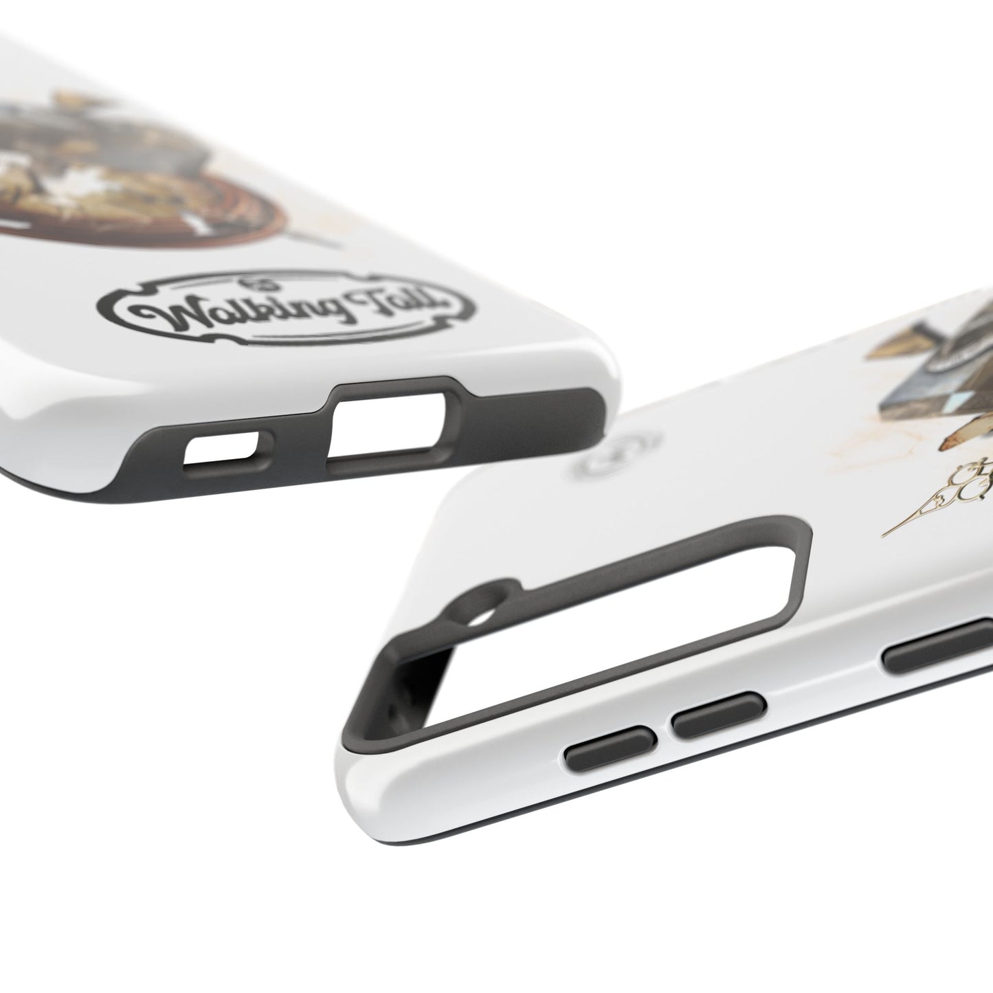 Walking Tall Tough Phone Case - Impact Resistant Design