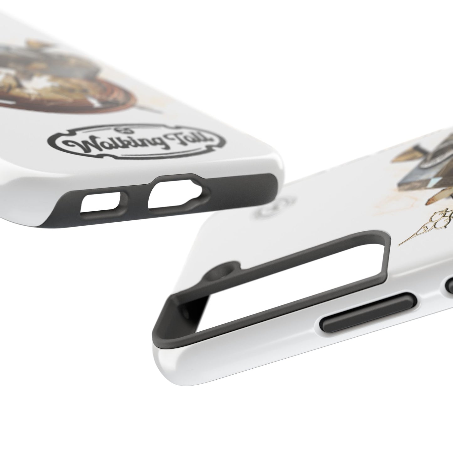 Walking Tall Tough Phone Case - Impact Resistant Design