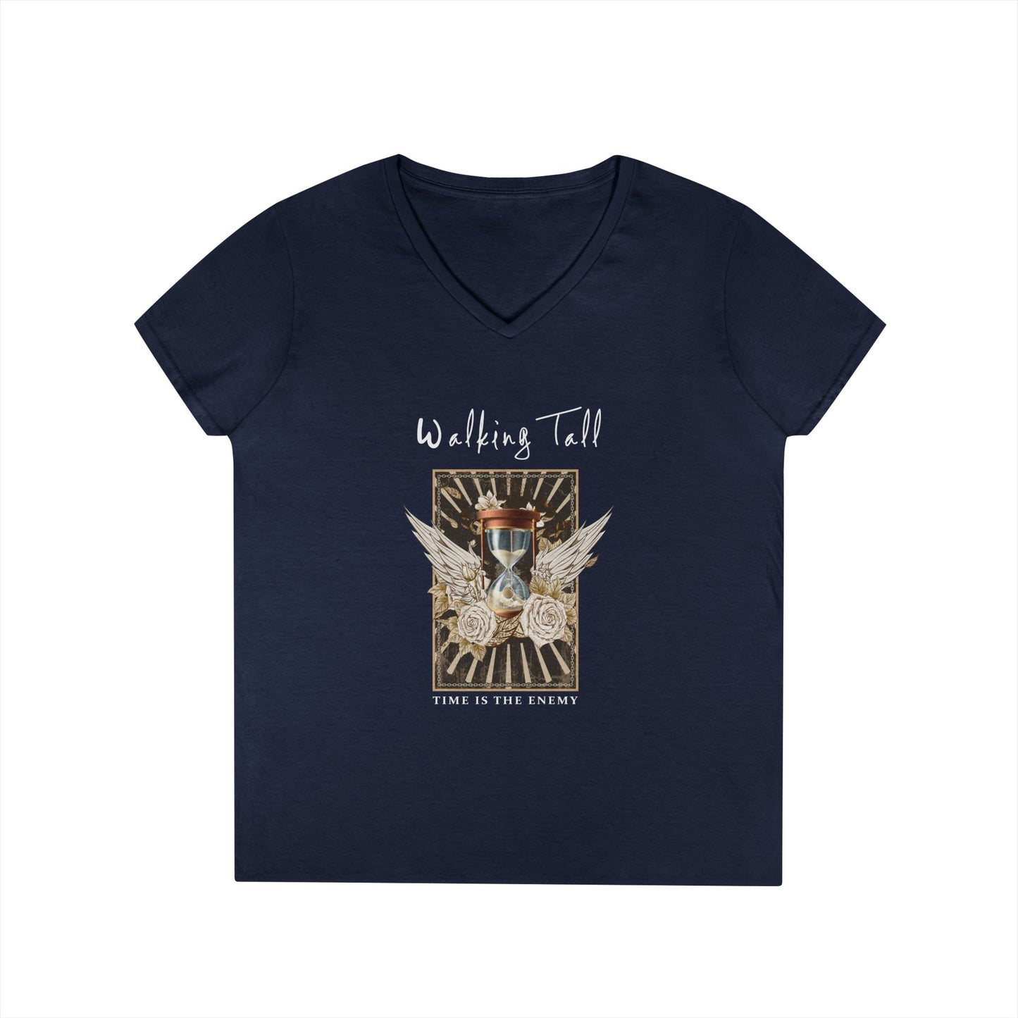 Walking Tall V-Neck T-Shirt