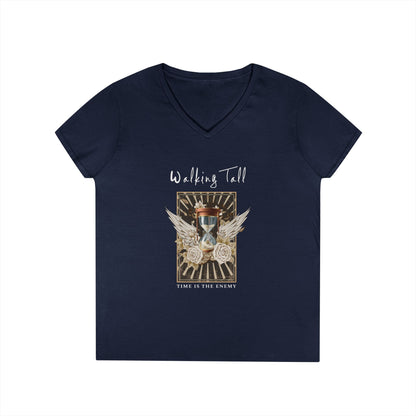 Walking Tall V-Neck T-Shirt