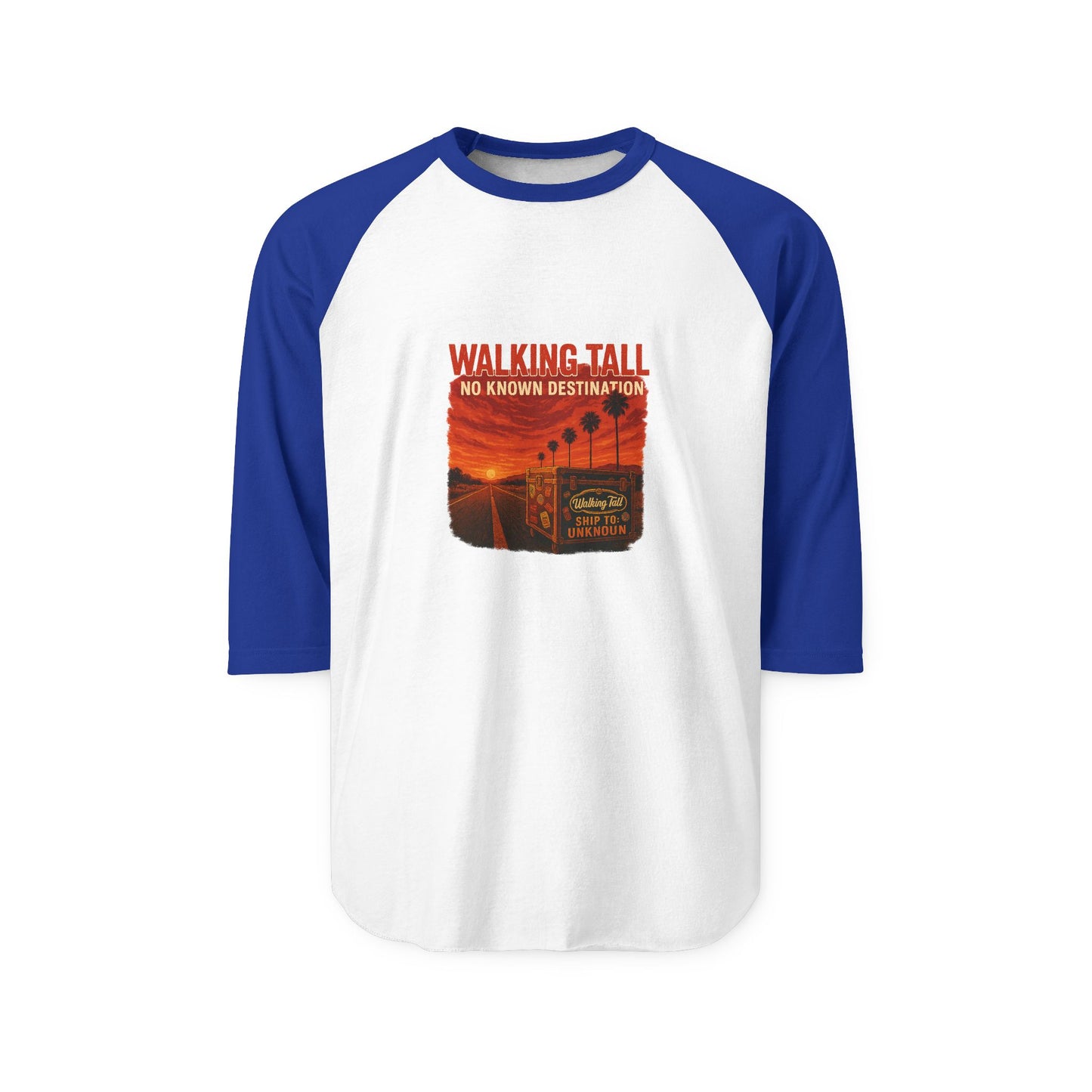 Three-Quarter Sleeve Raglan T-shirt - Casual and Comfortable Unisex Tee