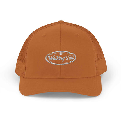 Walking Tall - Snapback Trucker Cap Oval Logo