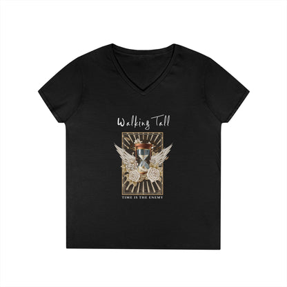 Walking Tall V-Neck T-Shirt