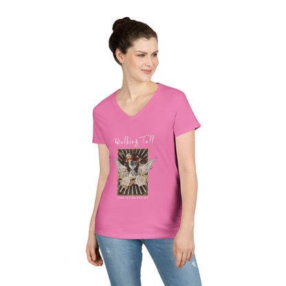 Walking Tall V-Neck T-Shirt