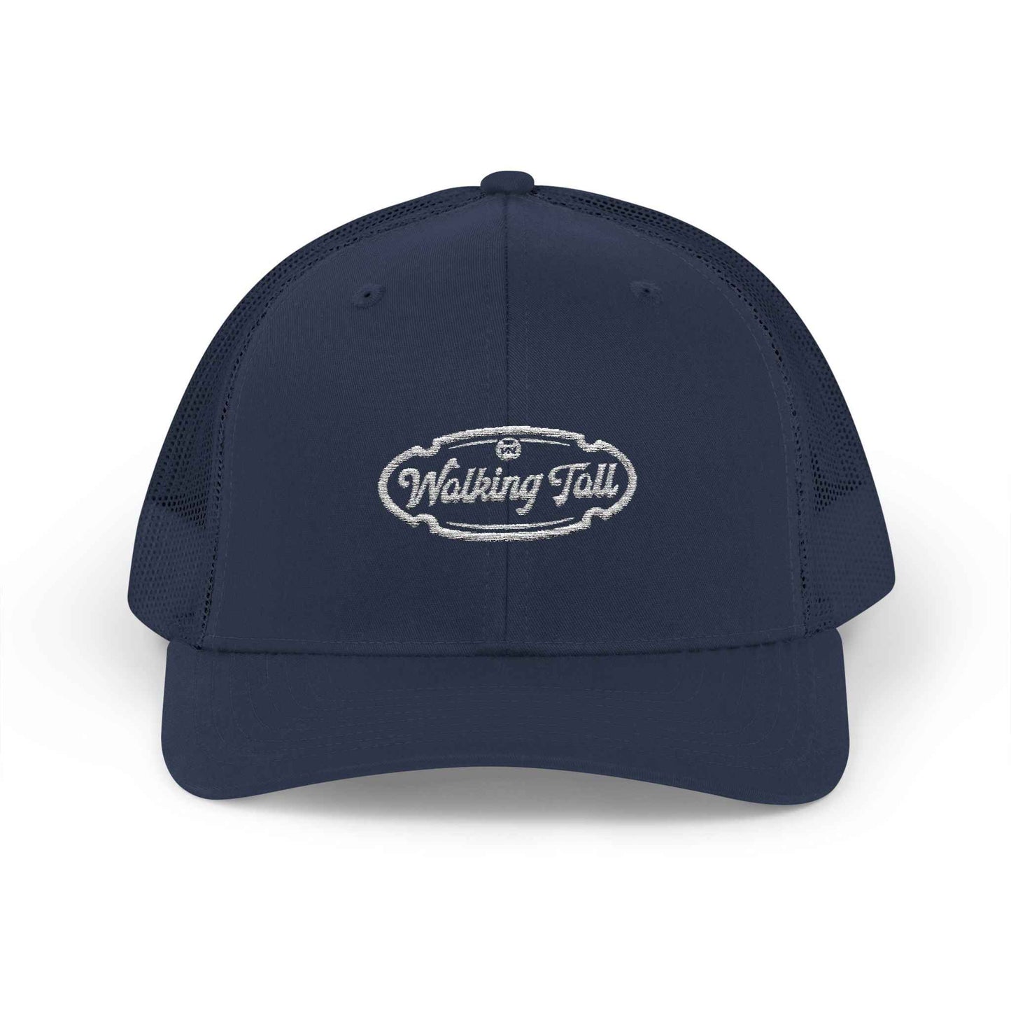 Walking Tall - Snapback Trucker Cap Oval Logo
