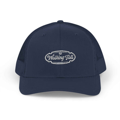 Walking Tall - Snapback Trucker Cap Oval Logo