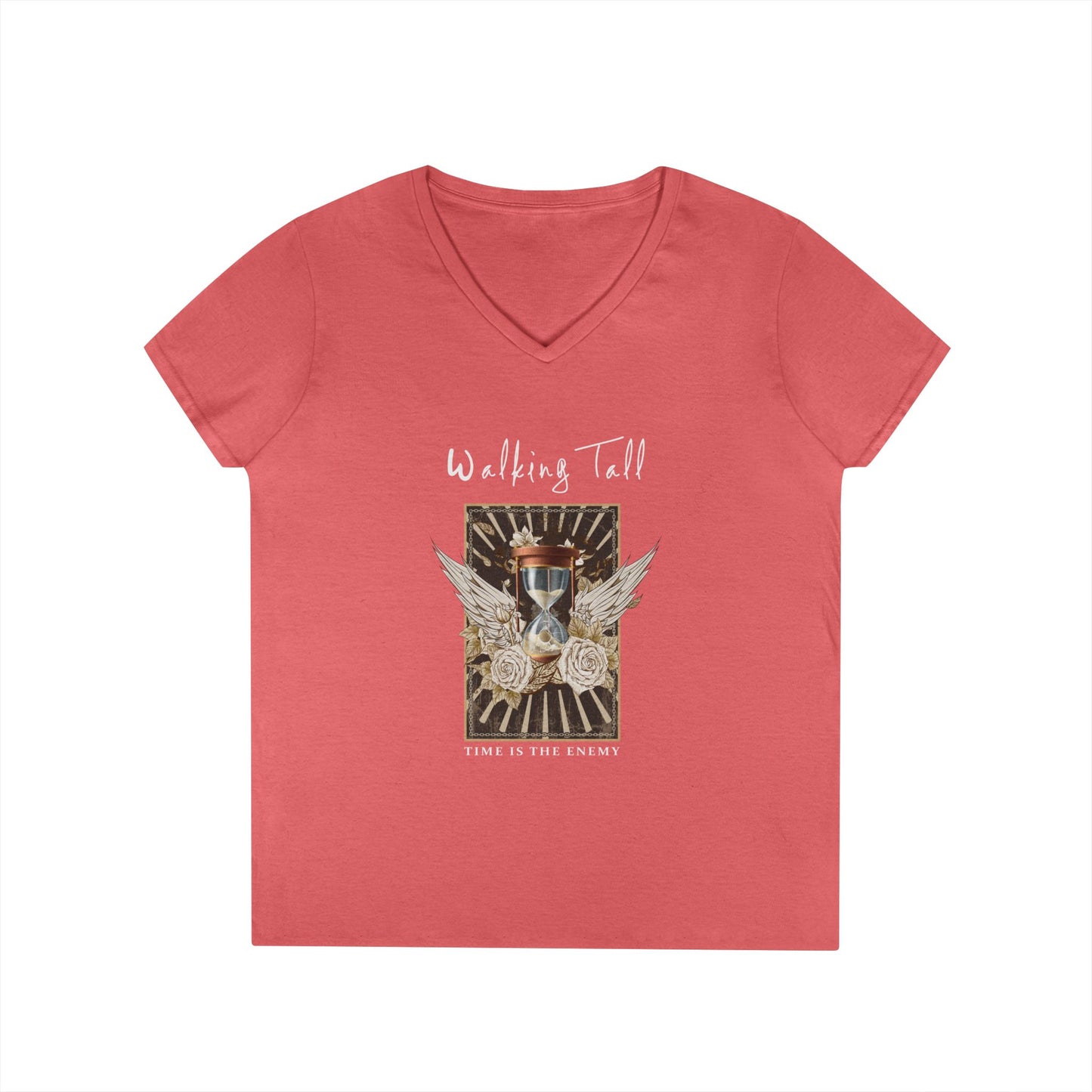 Walking Tall V-Neck T-Shirt