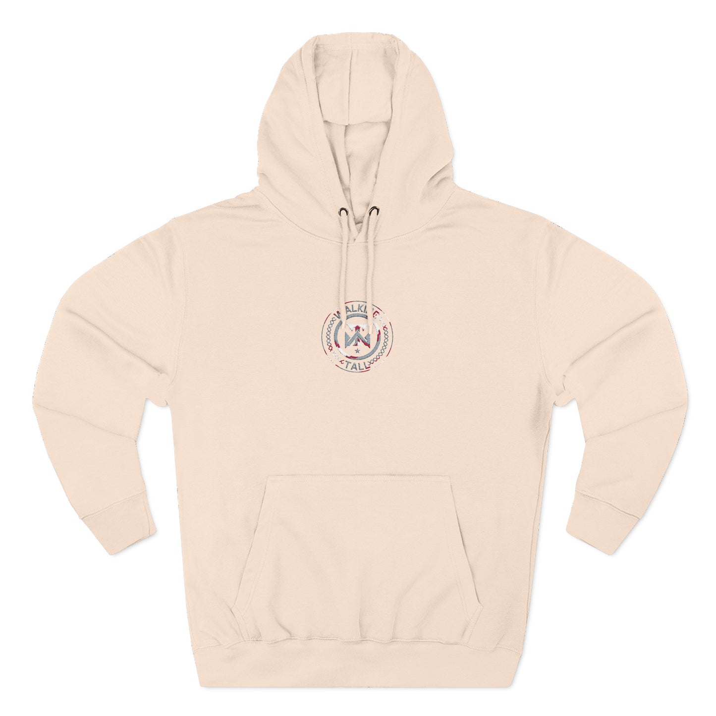 Fleece Hoodie with Walking Tall Logo