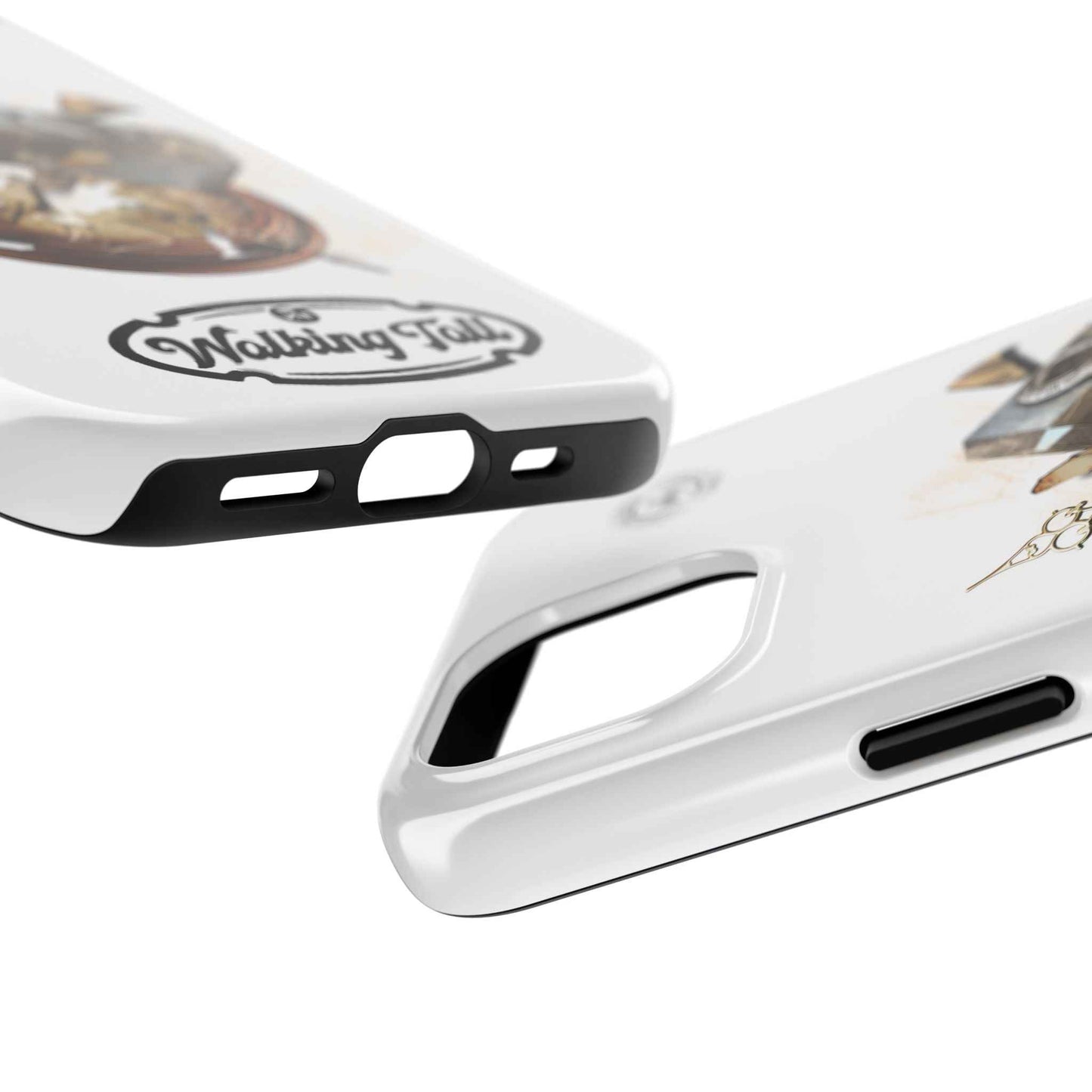 Walking Tall Tough Phone Case - Impact Resistant Design