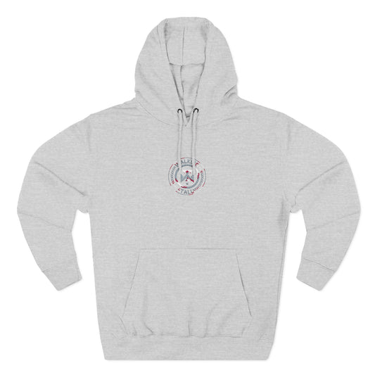 Fleece Hoodie with Walking Tall Logo