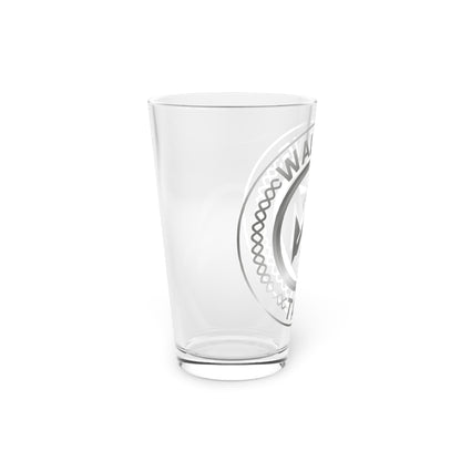 Walking Tall Logo Pint Glass, 16oz