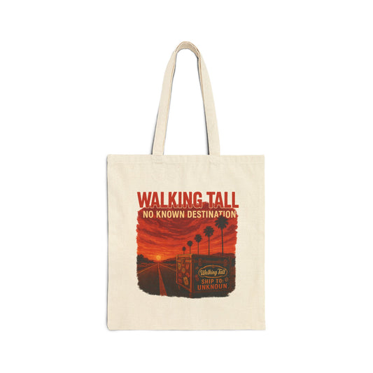 Cotton Canvas Tote Bag No Known Destination CD
