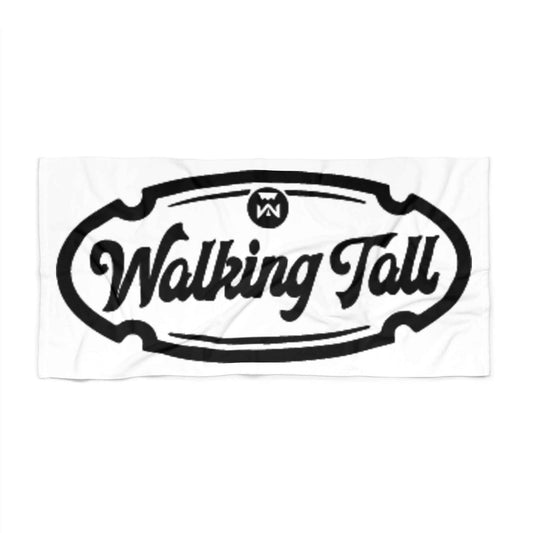 Walking Tall Beach Towel, Inspirational Towel, Summer Essential, Beach Accessories, Poolside Fun, Gift for Beach Lovers