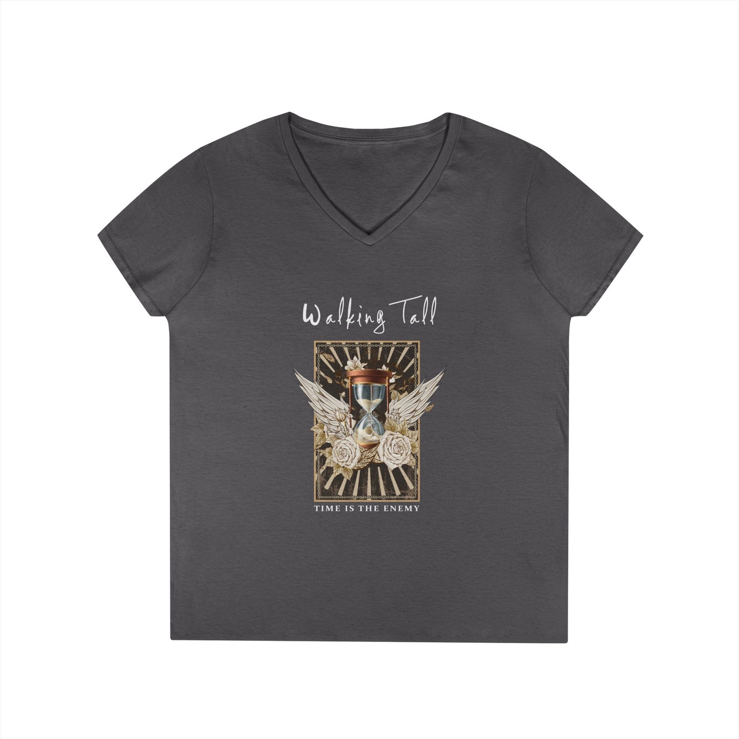 Walking Tall V-Neck T-Shirt