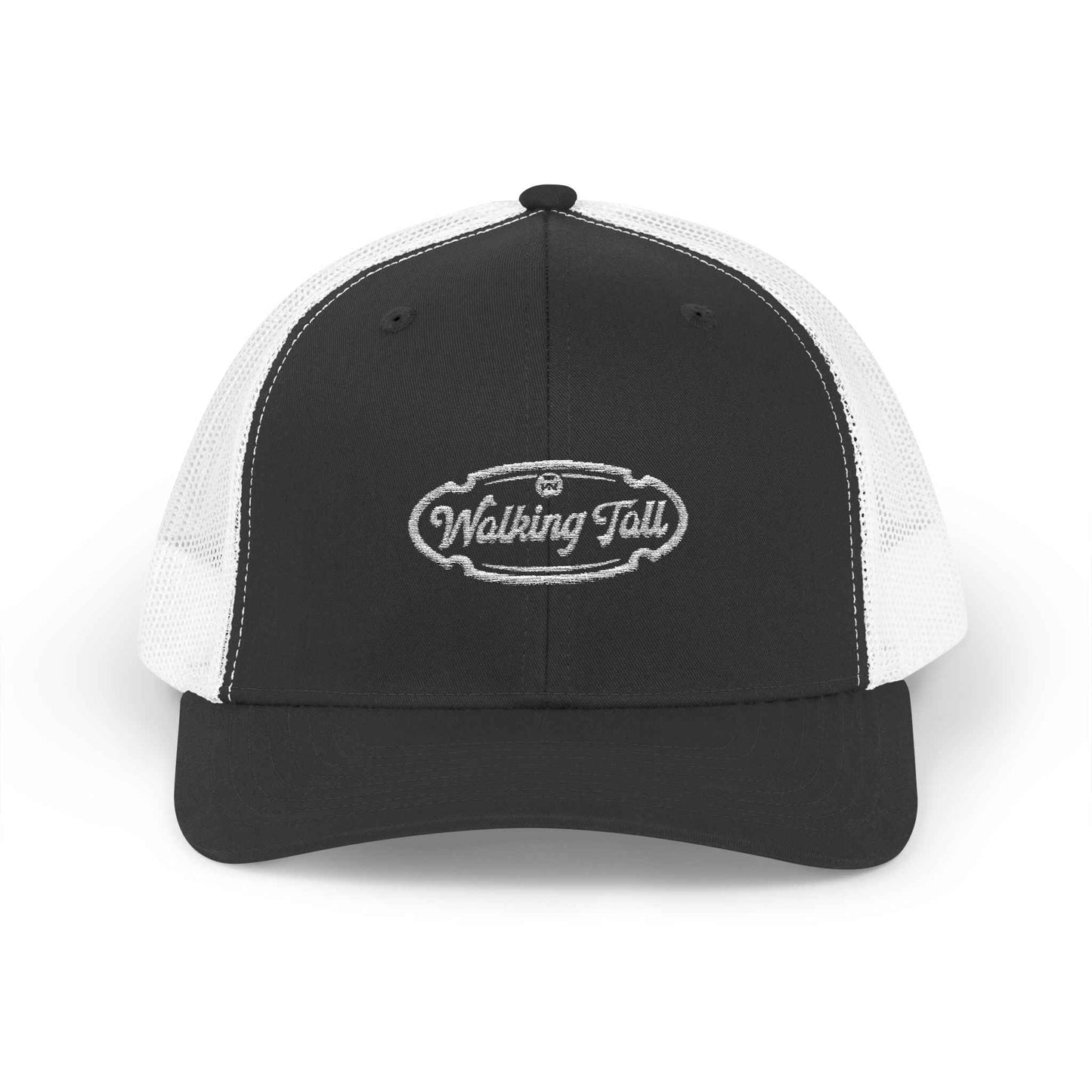 Walking Tall - Snapback Trucker Cap Oval Logo
