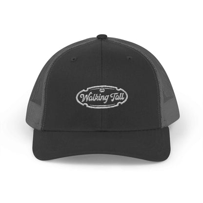 Walking Tall - Snapback Trucker Cap Oval Logo