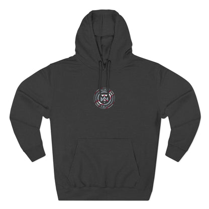 Fleece Hoodie with Walking Tall Logo