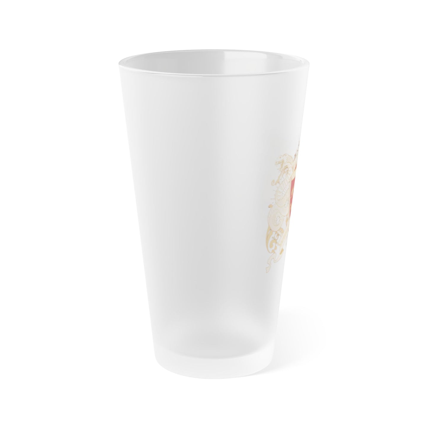 Frosted Pint Glass, 16oz