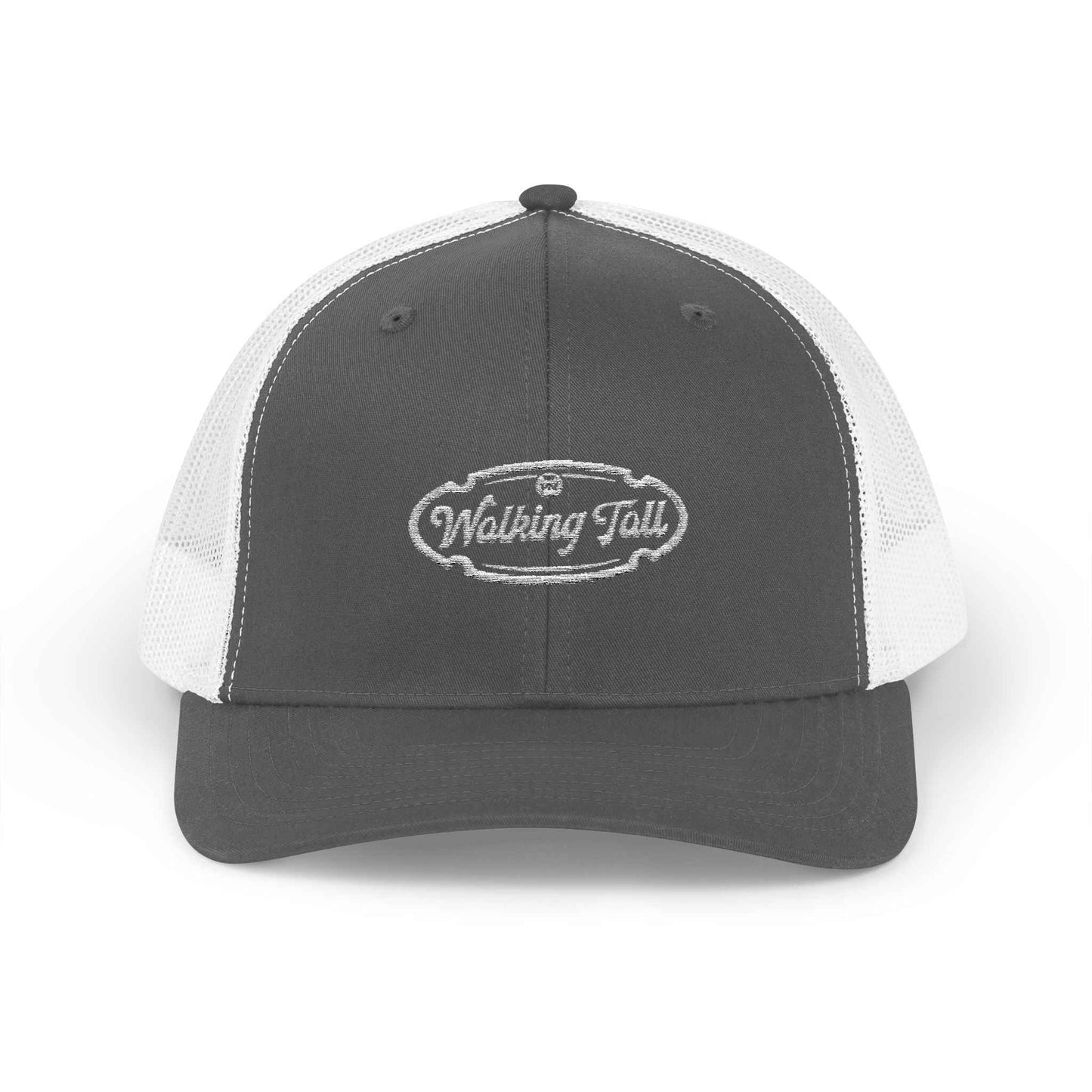 Walking Tall - Snapback Trucker Cap Oval Logo