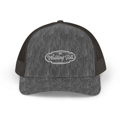 Walking Tall - Snapback Trucker Cap Oval Logo