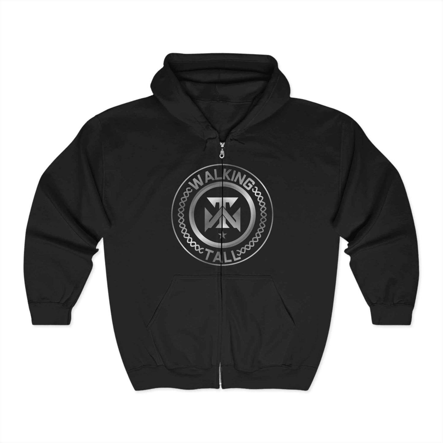 Walking Tall Unisex Heavy Blend™ Full Zip Hooded Sweatshirt