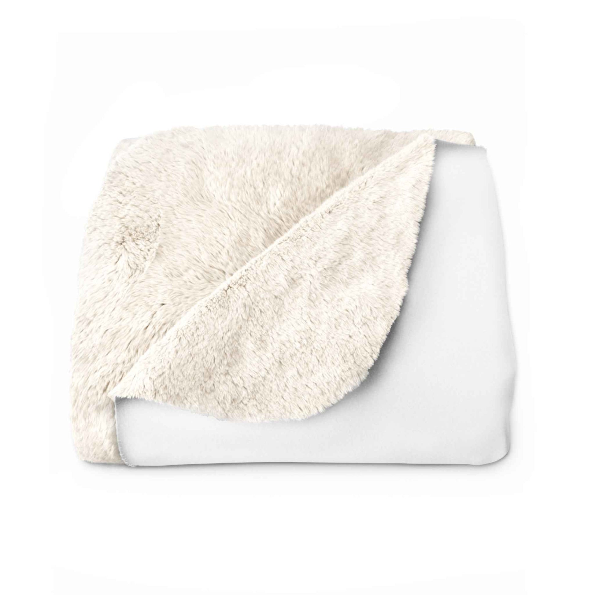 Cozy Sherpa Fleece Blanket - Walking Tall Design