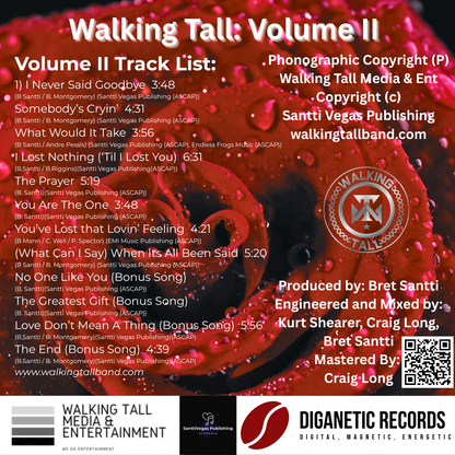 CD - Walking Tall: Volume II - Physical CD