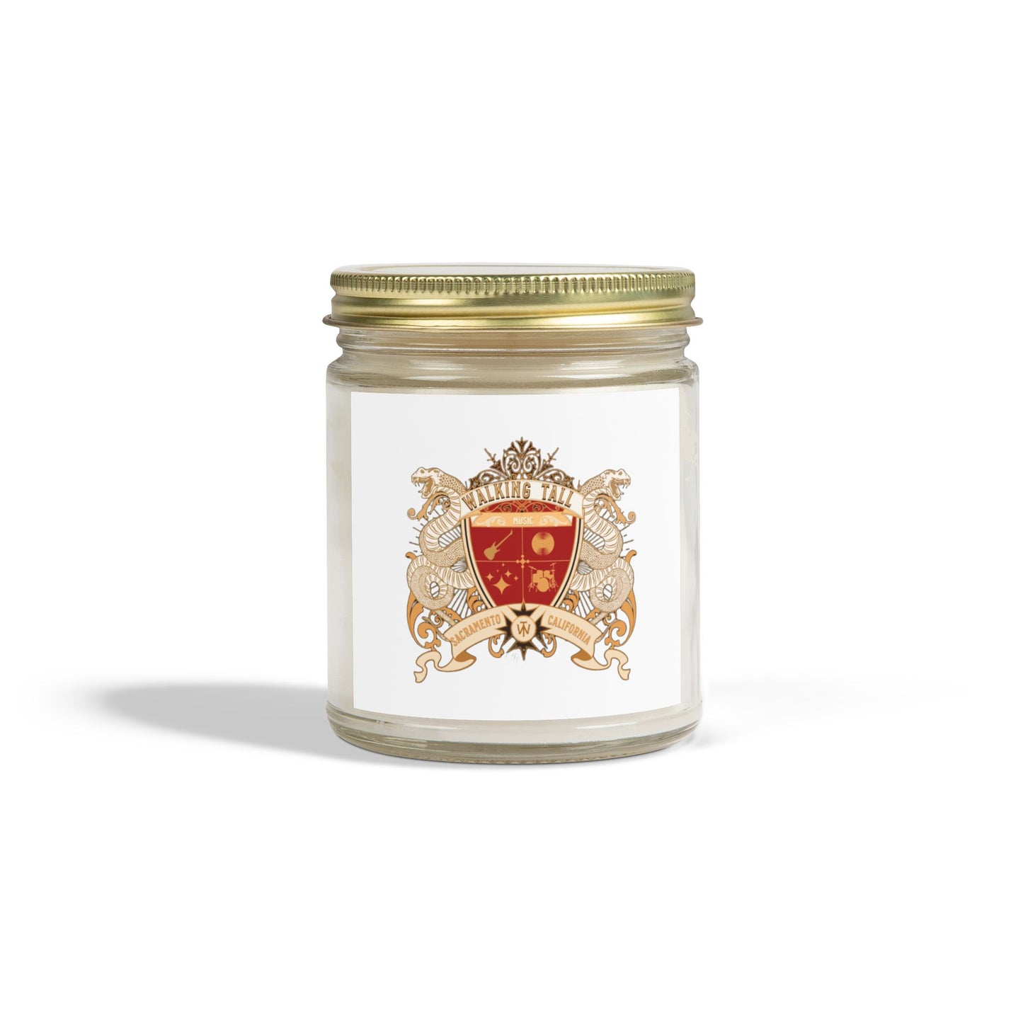 Scented Candles, Coconut Apricot Wax (4oz, 9oz)