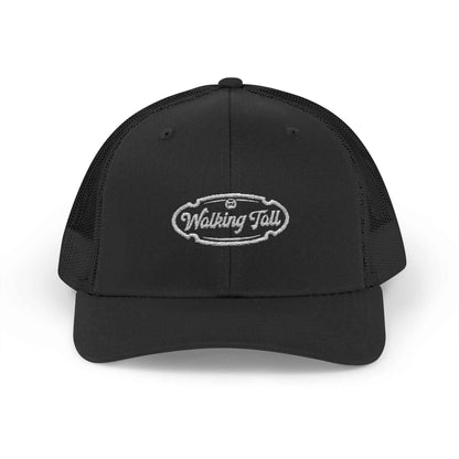 Walking Tall - Snapback Trucker Cap Oval Logo