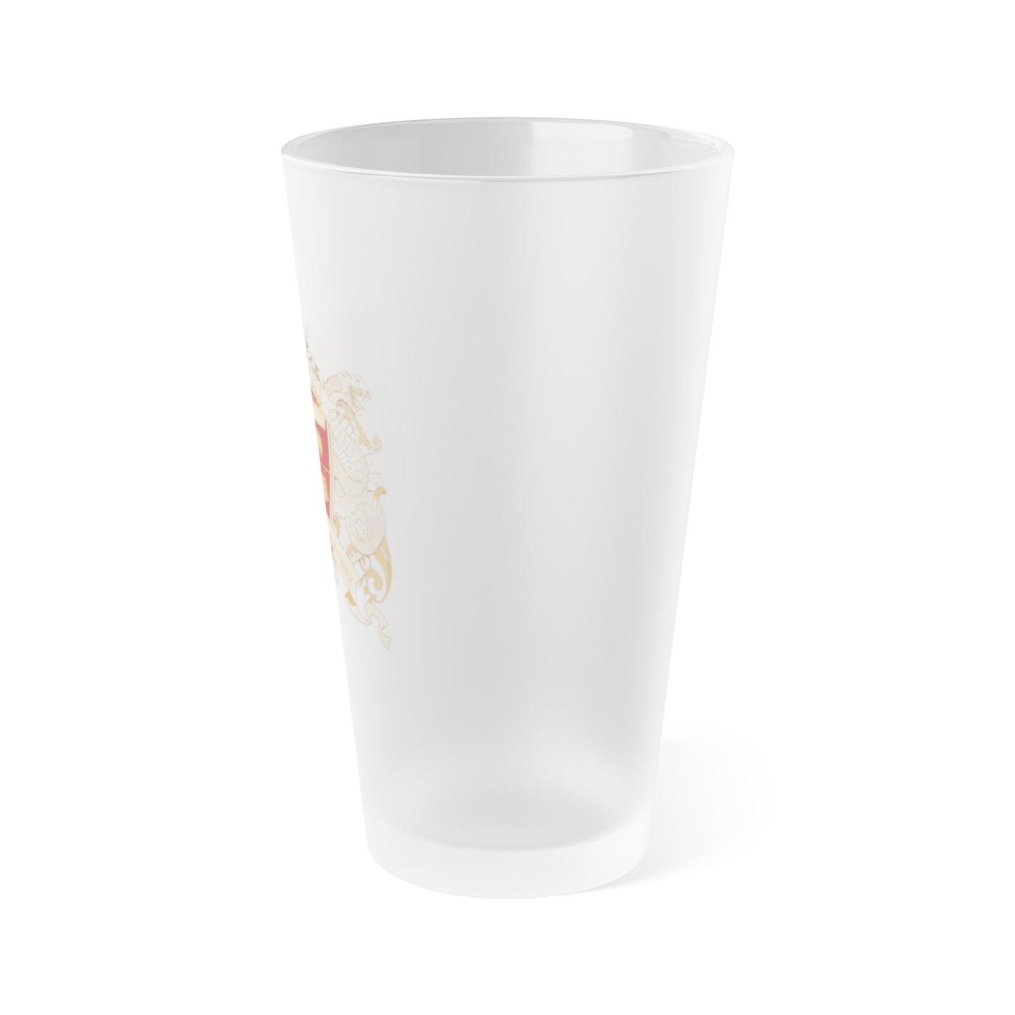 Frosted Pint Glass, 16oz