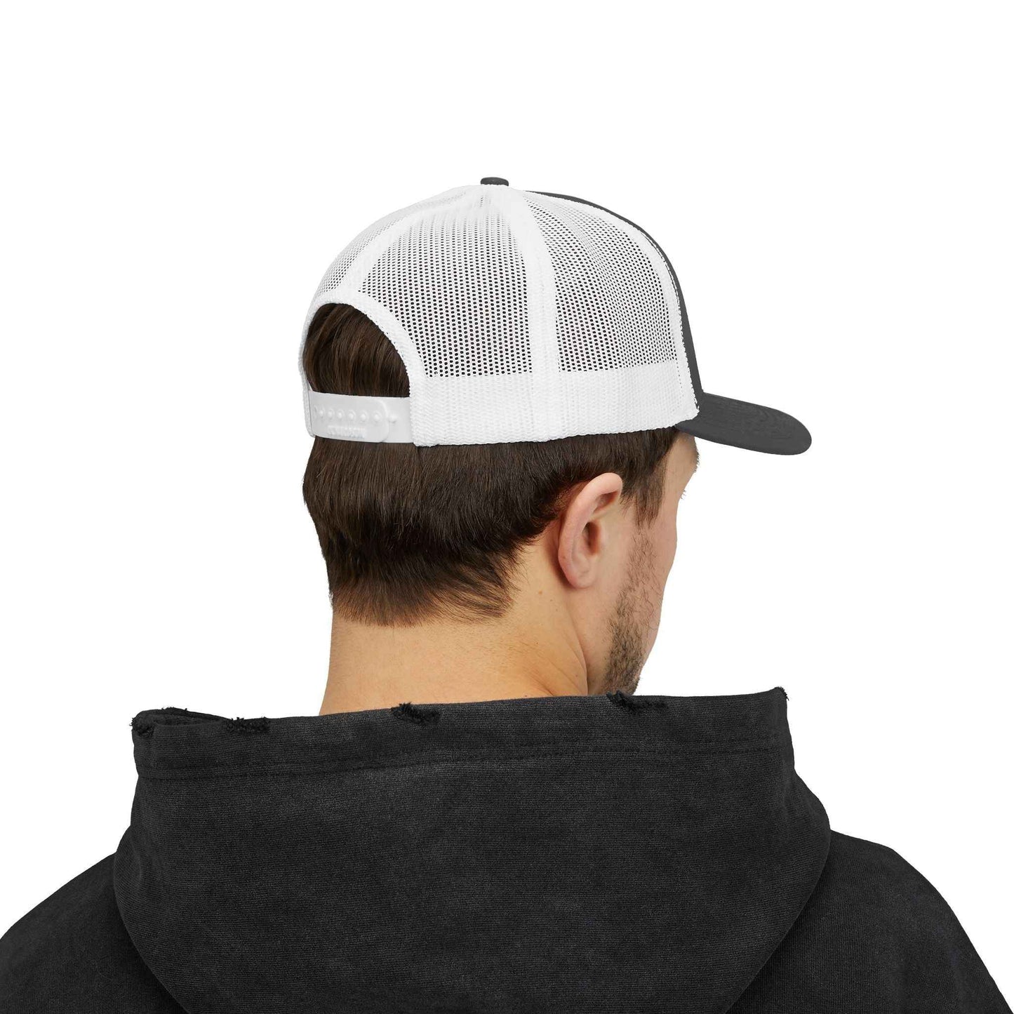 Walking Tall - Snapback Trucker Cap Oval Logo