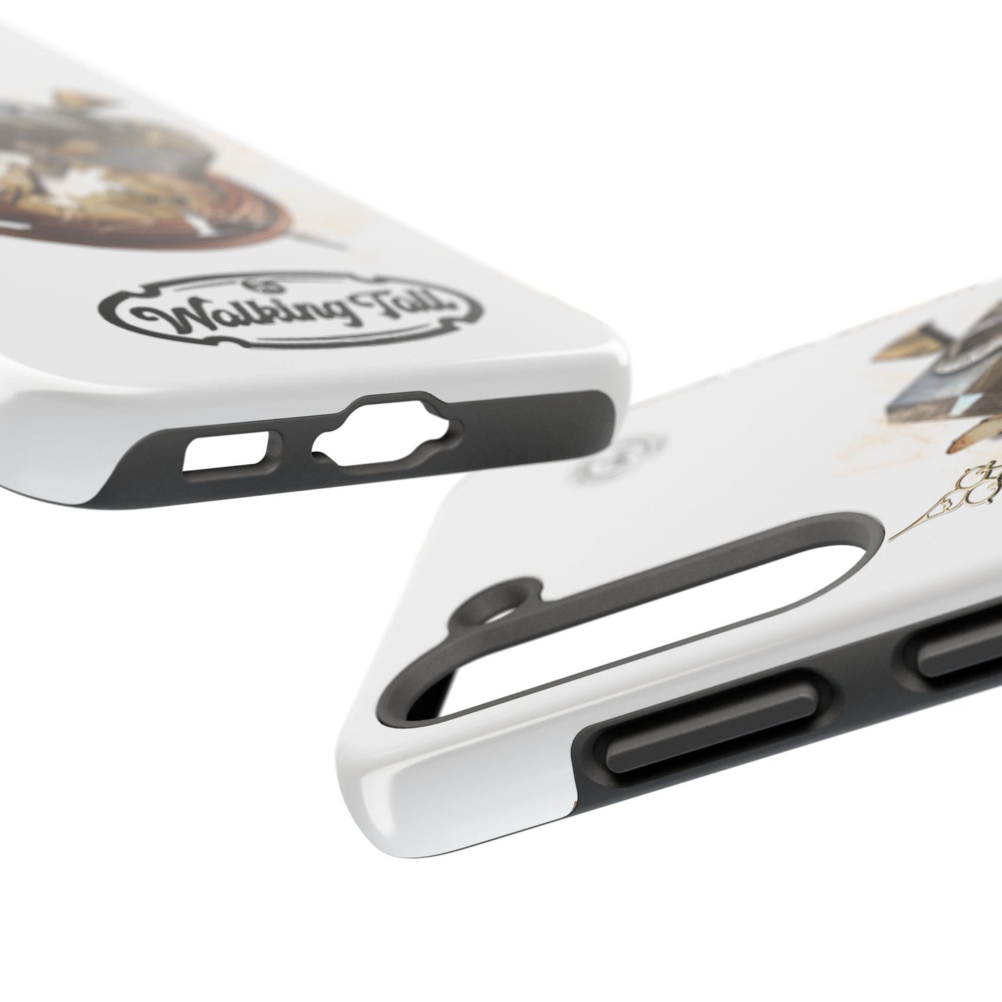 Walking Tall Tough Phone Case - Impact Resistant Design