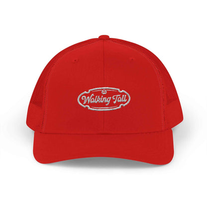 Walking Tall - Snapback Trucker Cap Oval Logo
