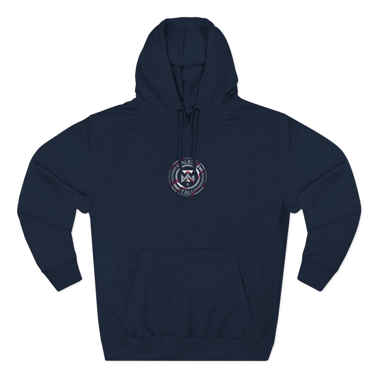 Fleece Hoodie with Walking Tall Logo