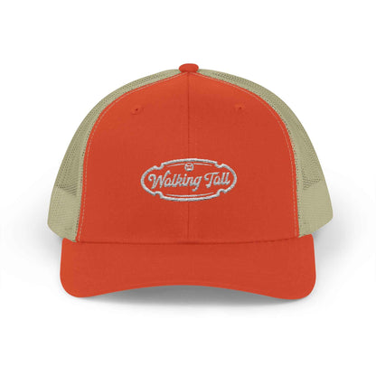 Walking Tall - Snapback Trucker Cap Oval Logo