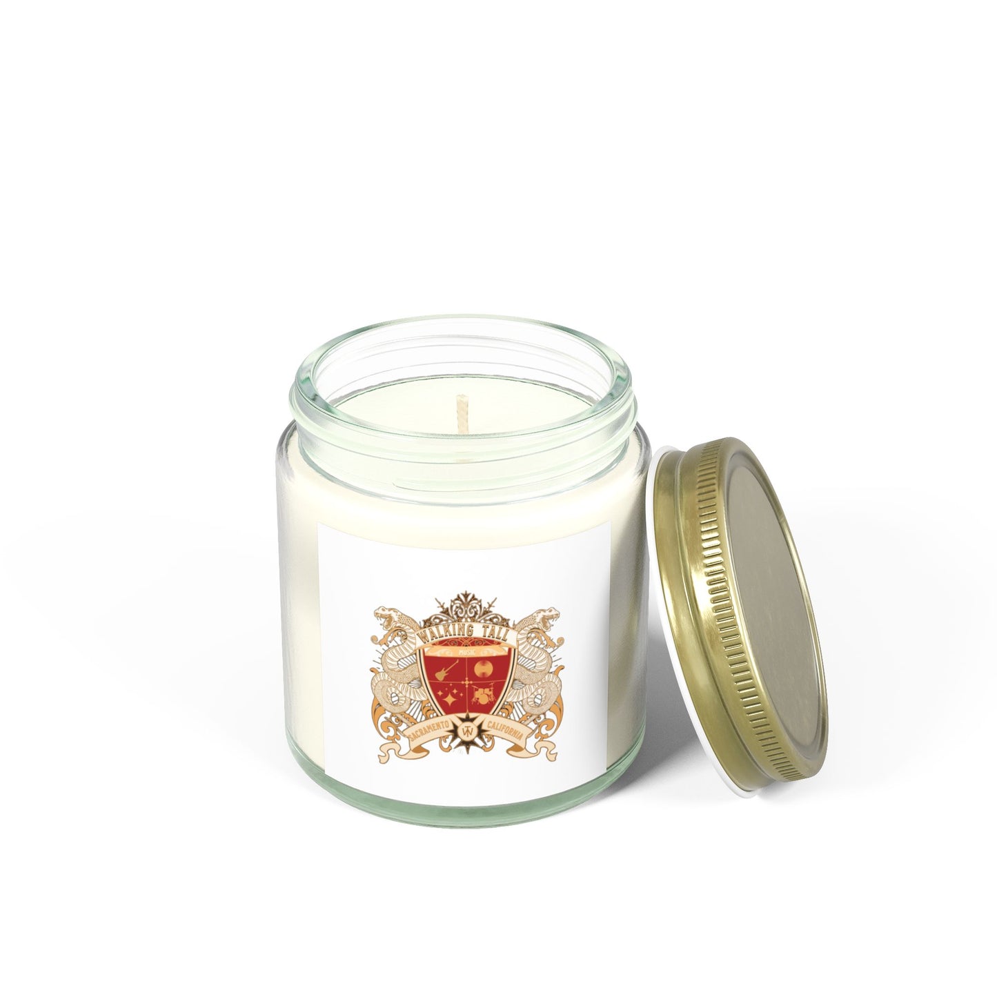 Scented Candles, Coconut Apricot Wax (4oz, 9oz)